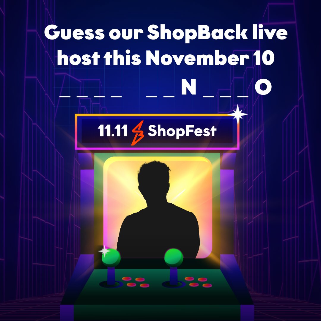 shopbackph's tweet photo. More pasabog coming up this 11.11!
We have another live on the ShopBack app and on Facebook tomorrow!
For more excitement - can you guess who our host would be? π€ Baka mamigay kami ng P200 cashback to some commenters. π€
#ShopBackPH1111 https://t.co/fUM5G5Rdl4