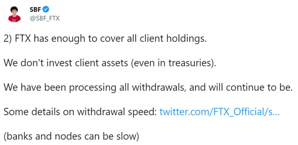 alistairmilne's tweet image. Couple of tweets we'd all rather that SBF hadn't deleted in the past few hours...