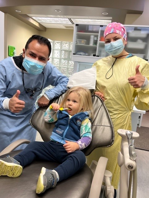 DesignDentists's tweet photo. We love happy little dudes who love brushing their teeth!  Keep up the good work, Zen!! https://t.co/q4oyemHH1u