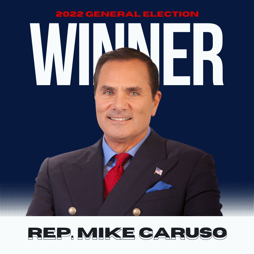 FLMajority's tweet photo. 🚨Representing District 87🚨

Congratulations @RepMikeCaruso on your re-election to the Florida House! #FlaPol https://t.co/VZYirhD7JC