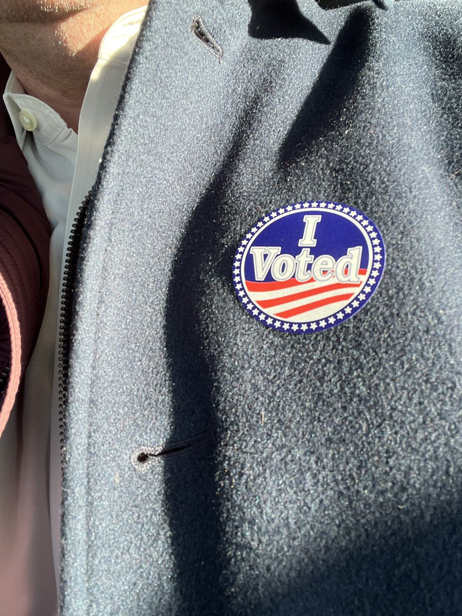 adamspain's tweet photo. It felt extra special to vote today. Big thanks to the poll workers and watchers in Waunakee - really well organized. https://t.co/of3TBB38TW