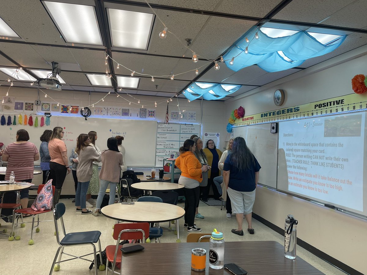 Kalie Snipes, KCS (@kcskalie) on Twitter photo It was a great day in KCS! Enjoyed sharing and experiencing the joy and wonderful of mathematics with some awesome KCS teachers as they engaged in a 3 Act Task using strategies that promote student thinking!!! #VNPSs #VISIBLYrandomgrouping <a href="/KCSMathematics/">Gary A. Petko</a> <a href="/MathFriendAnne/">Anne Stinnett</a> It was a great day in KCS! Enjoyed sharing and experiencing the joy and wonderful of mathematics with some awesome KCS teachers as they engaged in a 3 Act Task using strategies that promote student thinking!!! #VNPSs #VISIBLYrandomgrouping <a href="/KCSMathematics/">Gary A. Petko</a> <a href="/MathFriendAnne/">Anne Stinnett</a>