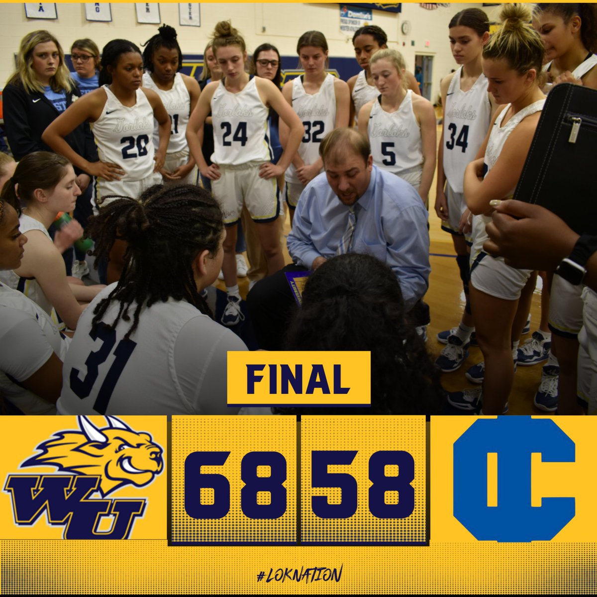 Webster U. Athletics (@gorloksports) on Twitter photo GORLOKS WIN! <a href="/GorlokWBB/">Webster University Women's Basketball</a> wins their 33rd straight regular season game with a 68-58 win over Illinois College! They will host the 2022 Webster Tip-Off Classic this weekend in Grant Gymnasium! <a href="/WebsterUNews/">WebsterU News</a>
#LokNation GORLOKS WIN! <a href="/GorlokWBB/">Webster University Women's Basketball</a> wins their 33rd straight regular season game with a 68-58 win over Illinois College! They will host the 2022 Webster Tip-Off Classic this weekend in Grant Gymnasium! <a href="/WebsterUNews/">WebsterU News</a>
#LokNation