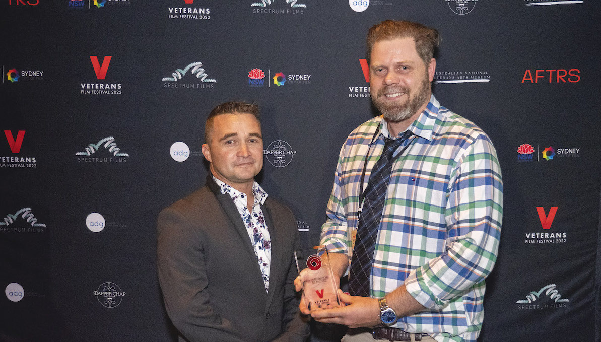 VeteransFilmFdn's tweet photo. Wow! The Veterans Film Festival is over for 2022 and we've had a wonderful time, engaging with audiences &amp; filmmakers, watching amazing films and presenting the Red Poppy Awards! Congrats to all our winners! https://t.co/OjEem7axCg https://t.co/RnvlTqc8Ja