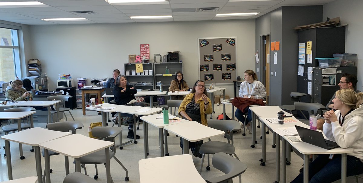 TedHiff's tweet image. Demystifying the Priority Standards with @WebsterGrovesSD secondary teachers this morning! Wow! They know their standards!! @StLouisRPDC @EducPlus @skulpa #CustomizedPD