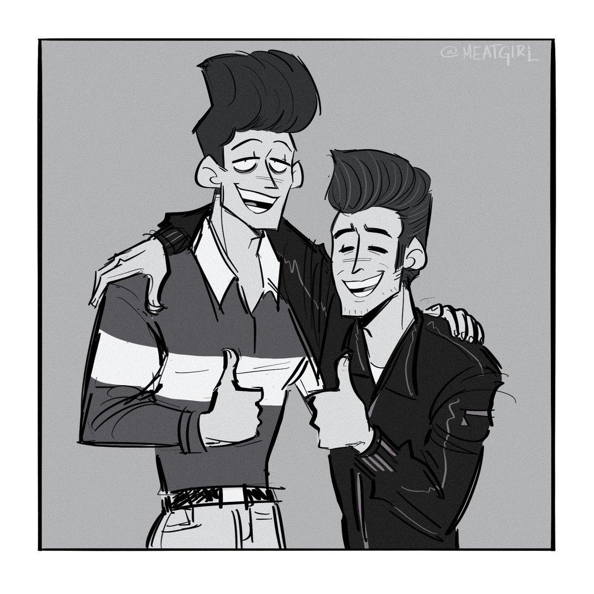 sharing my old #clonehigh art bc the revival is coming out soon sorry it's all jfk 