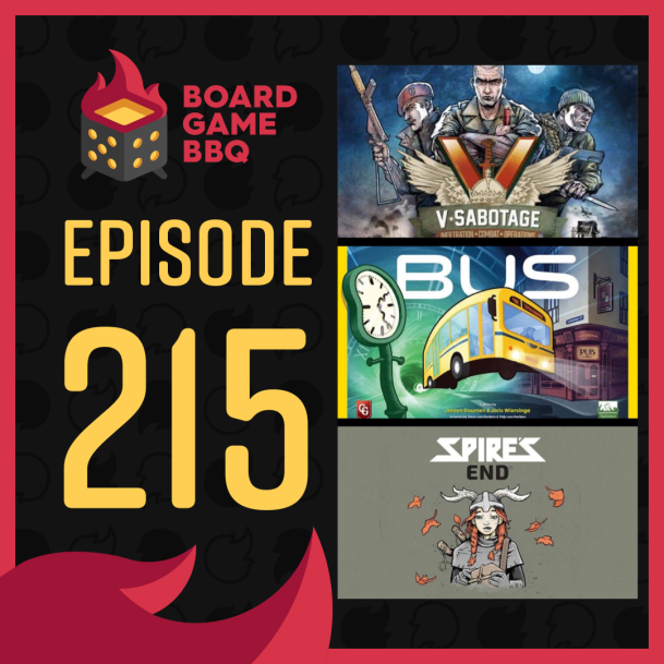 Cool! @BGBBQ1 has been playing V-Sabotage and they talk about the game in their latest podcast (at 1:10) as they really enjoyed it! ✌

boardgamebbq.com/215-v-sabotage…

#wargames #ww2 #boardgames