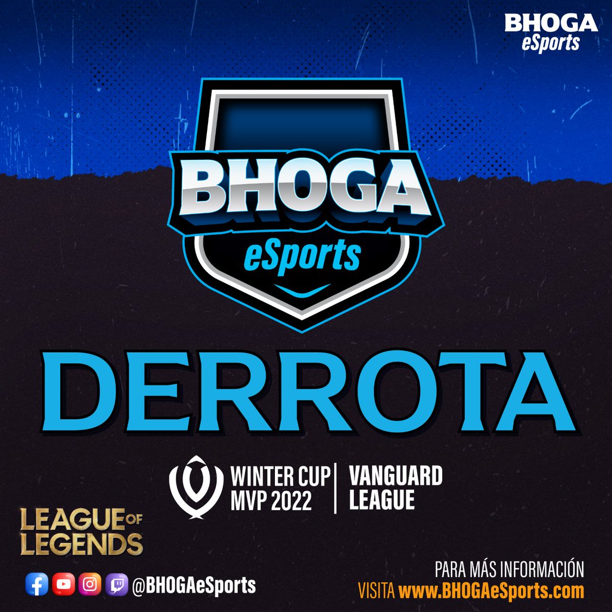 DERROTA | Fase de grupos | BGA vs MXW
Volveremos más fuertes para los partidos de vuelta, agradecemos su apoyo esta noche 💪🏻
#ggwp #GoBHOGA #GoBGA #eSports #gaming