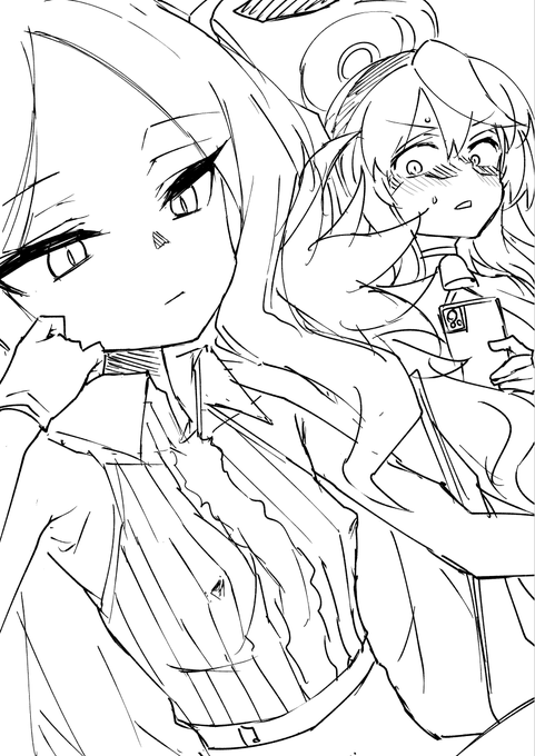 最近無意識に乳首ガン勃ちしてきたヒナ
#ブルアカ 