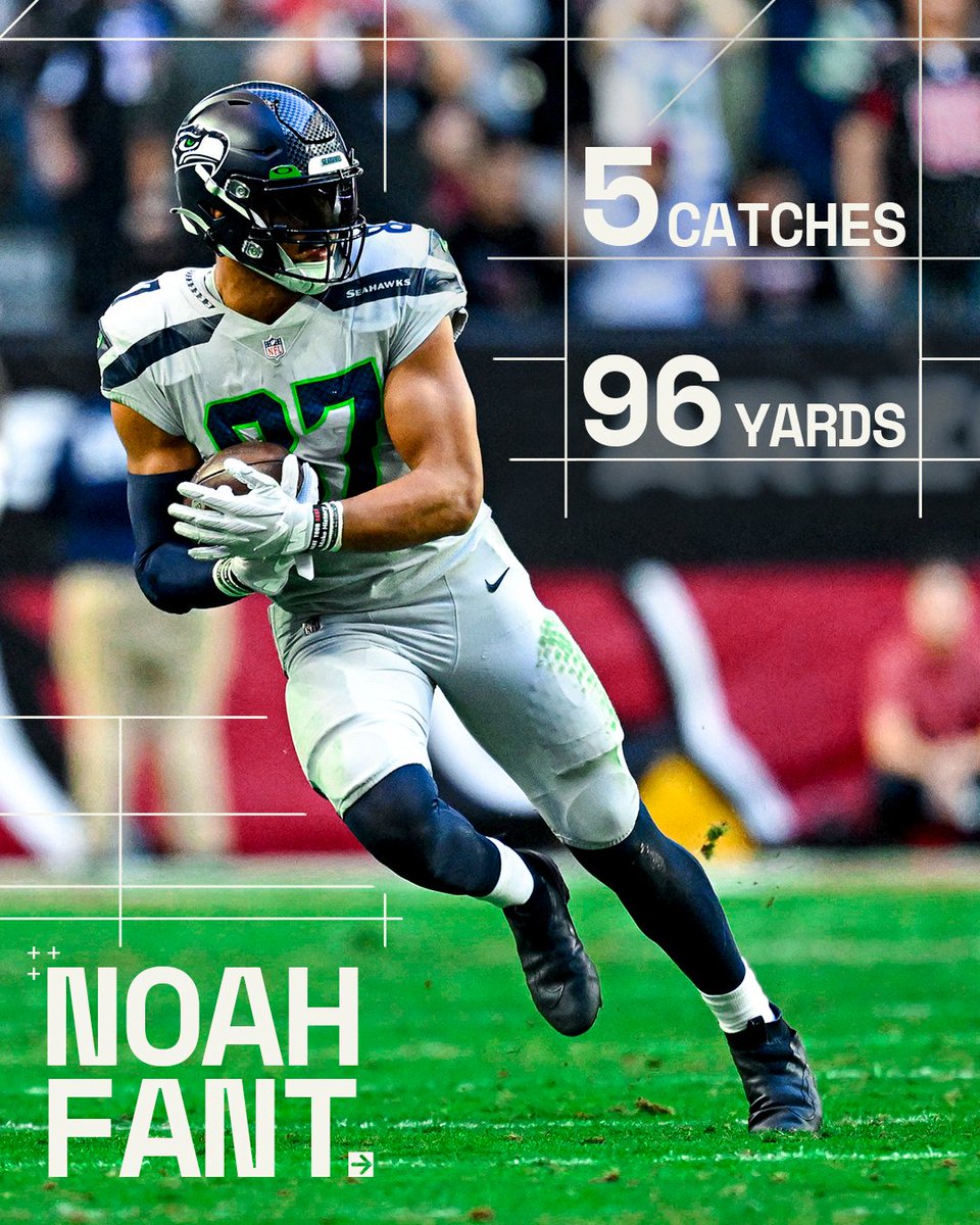 Some excellent Tight End damage from <a href="/nrfant/">Noah Fant</a> on Sunday.