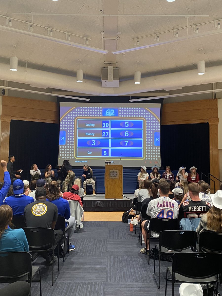 IndStSAAC's tweet image. We had some fun tonight! Nothing like a little #FamilyFeud with your Sycamore Family 🥸