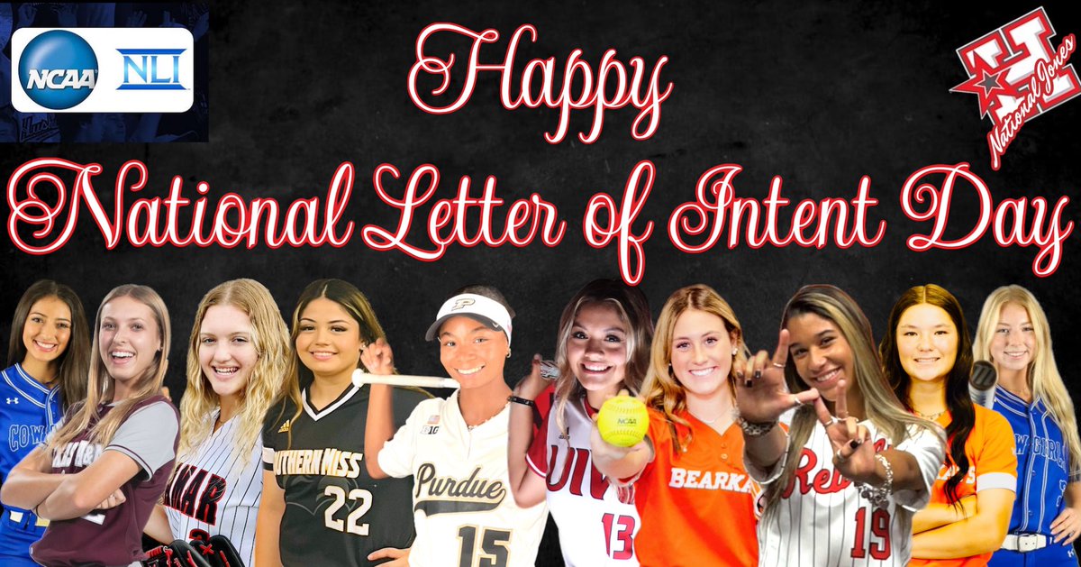 Next steps for these gorgeous talented Seniors is tomorrow on National Letter Of Intent Day.  We are oh so proud of each and every one of you.  Enjoy the moments. ❤️🤍 #BangBang