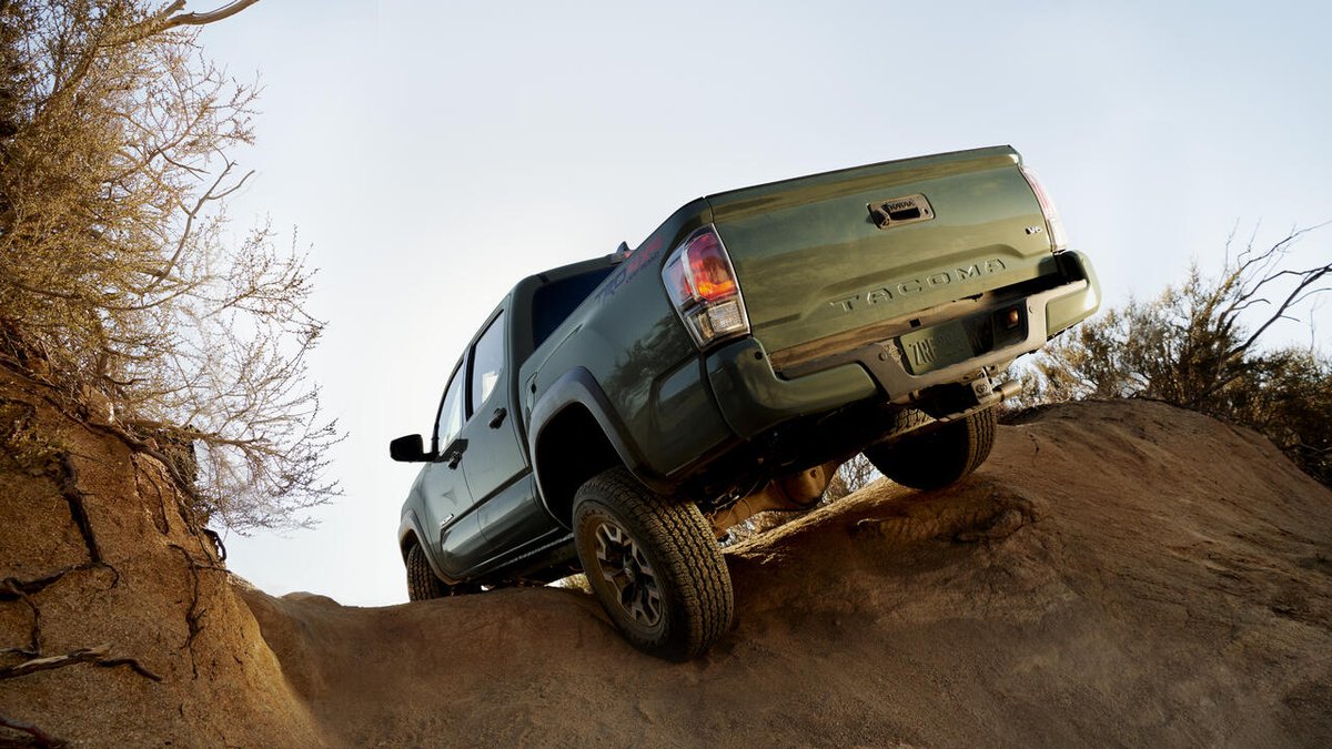 WARNING: Don't try this without a Toyota. #Tacoma