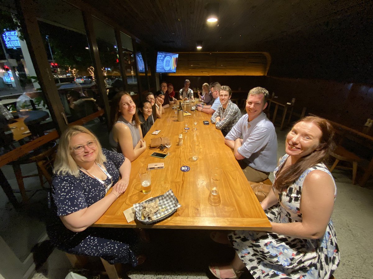 <a href="/1hannahscott/">Hannah Scott</a> <a href="/asa_nest/">ASA NEST</a> Such a lovely group to catch up with to kick off the #SDU2022 conference &amp; bring together student &amp; early career researchers 👏🏻 <a href="/asa_nest/">ASA NEST</a>