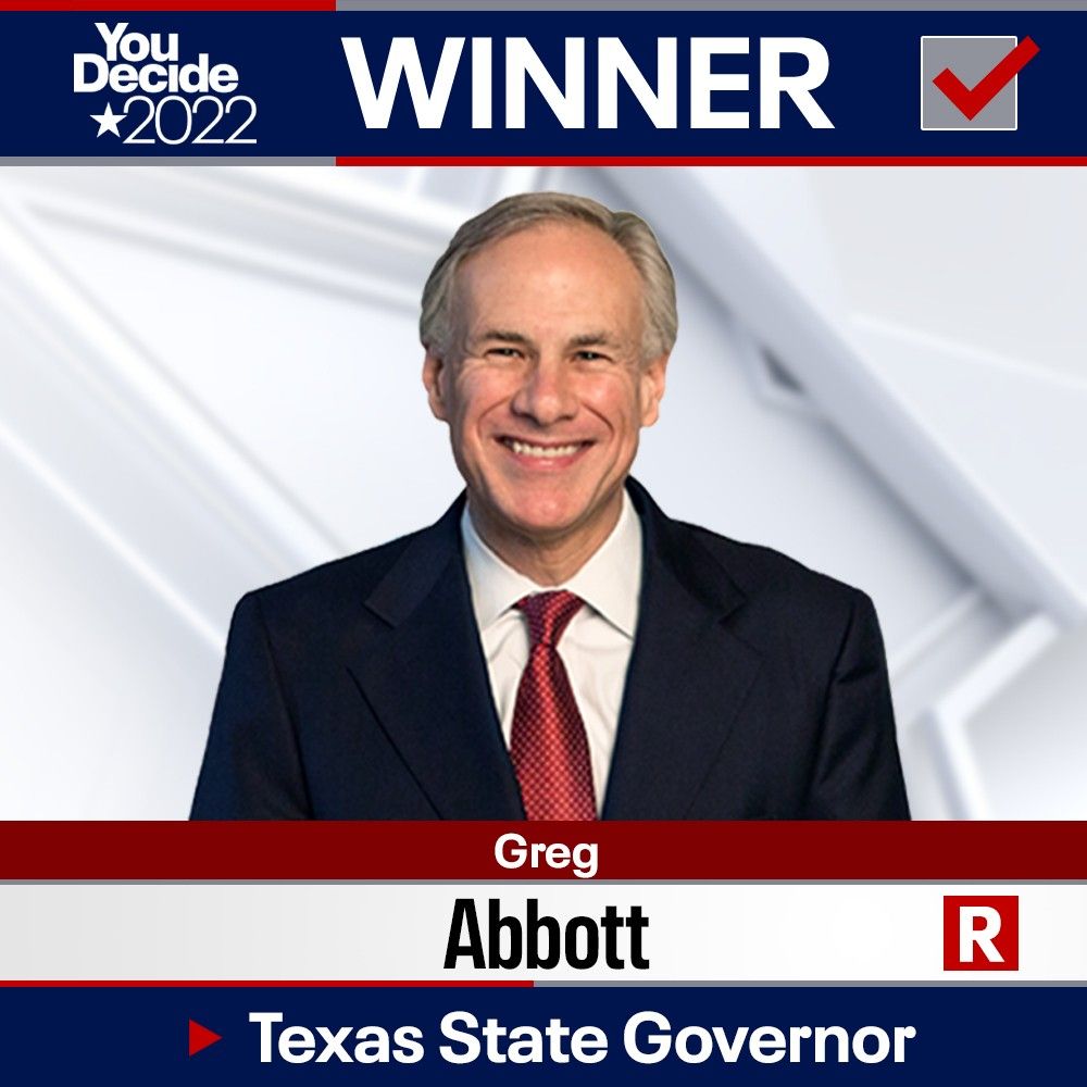 FOX NEWS PROJECTS: Abbott wins re-election for Texas governor, defeating O'Rourke  fox26houston.com/news/texas-ele…