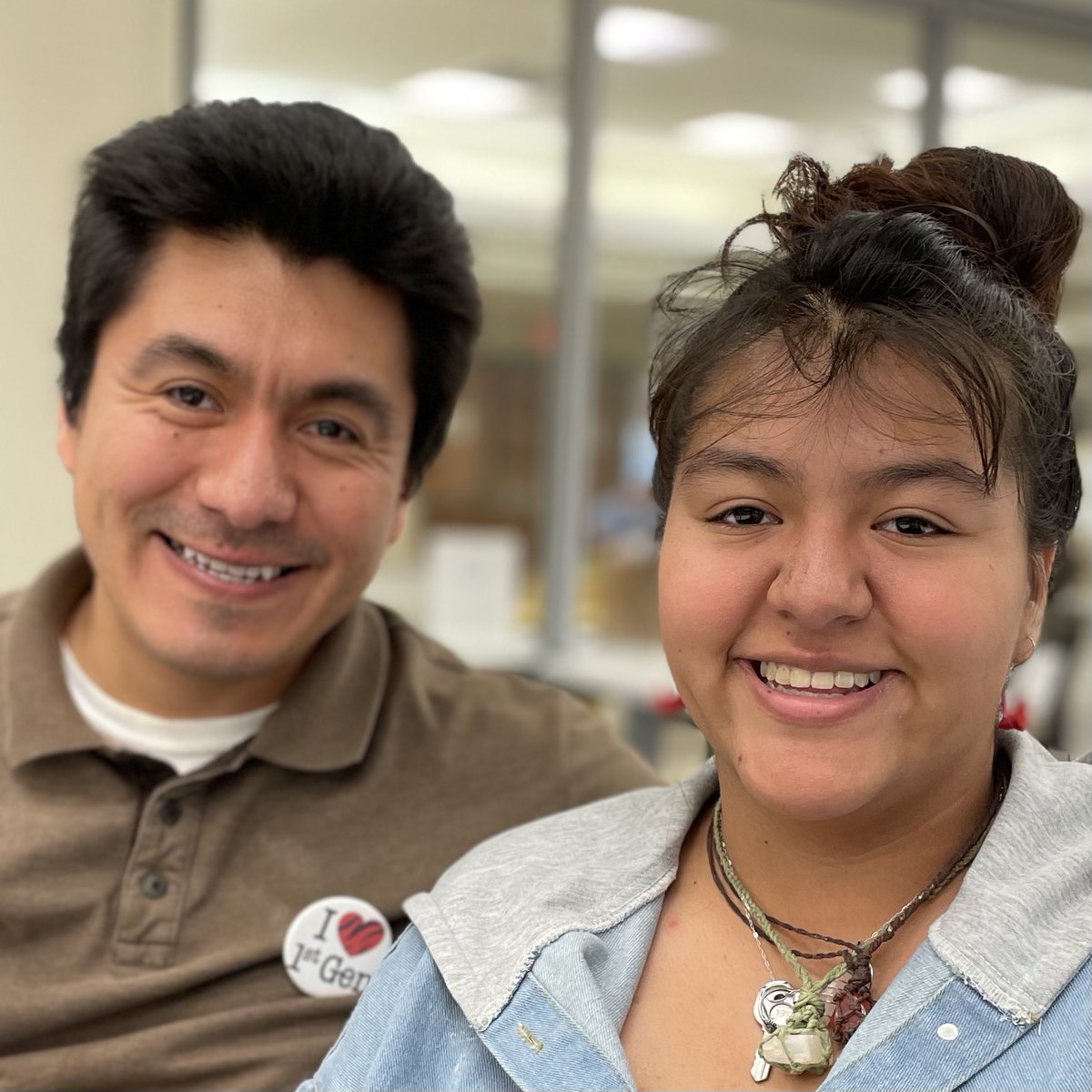 Nmpatters's tweet photo. We held several events at @ChattStateCC today to #celebratefirstgen college students. I loved seeing old friends and making new ones. #chattstatefirstgen https://t.co/YG1fiOepQY