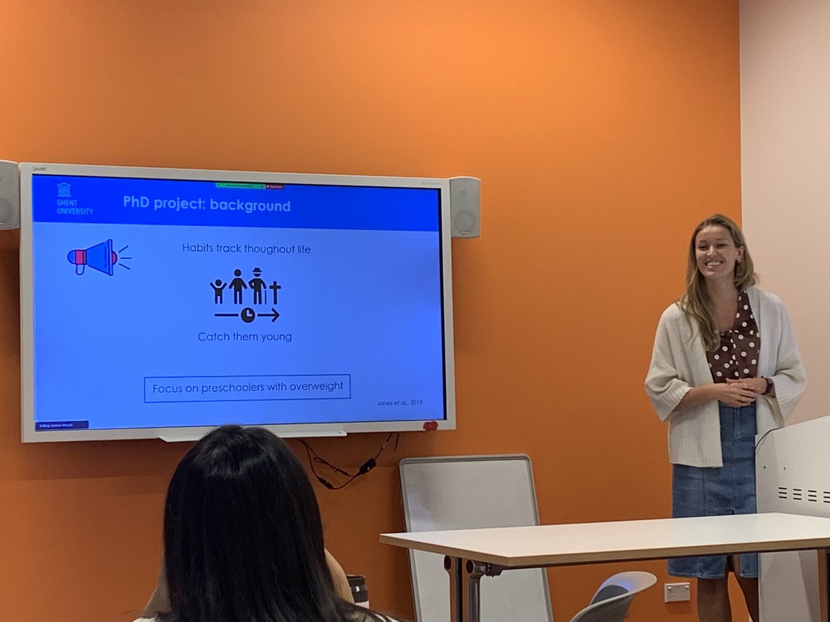 Anthony Okely (@tonyokely) on Twitter photo Fantastic presentation by visiting PhD student <a href="/DecraeneMarga/">Marga Decraene</a> from <a href="/MoveUp24_Ghent/">MOVE-UP24 Research Group Ghent</a>. Looking forward to supporting you in meeting the goals for your visit - & being interesting people! Fantastic presentation by visiting PhD student <a href="/DecraeneMarga/">Marga Decraene</a> from <a href="/MoveUp24_Ghent/">MOVE-UP24 Research Group Ghent</a>. Looking forward to supporting you in meeting the goals for your visit - & being interesting people!