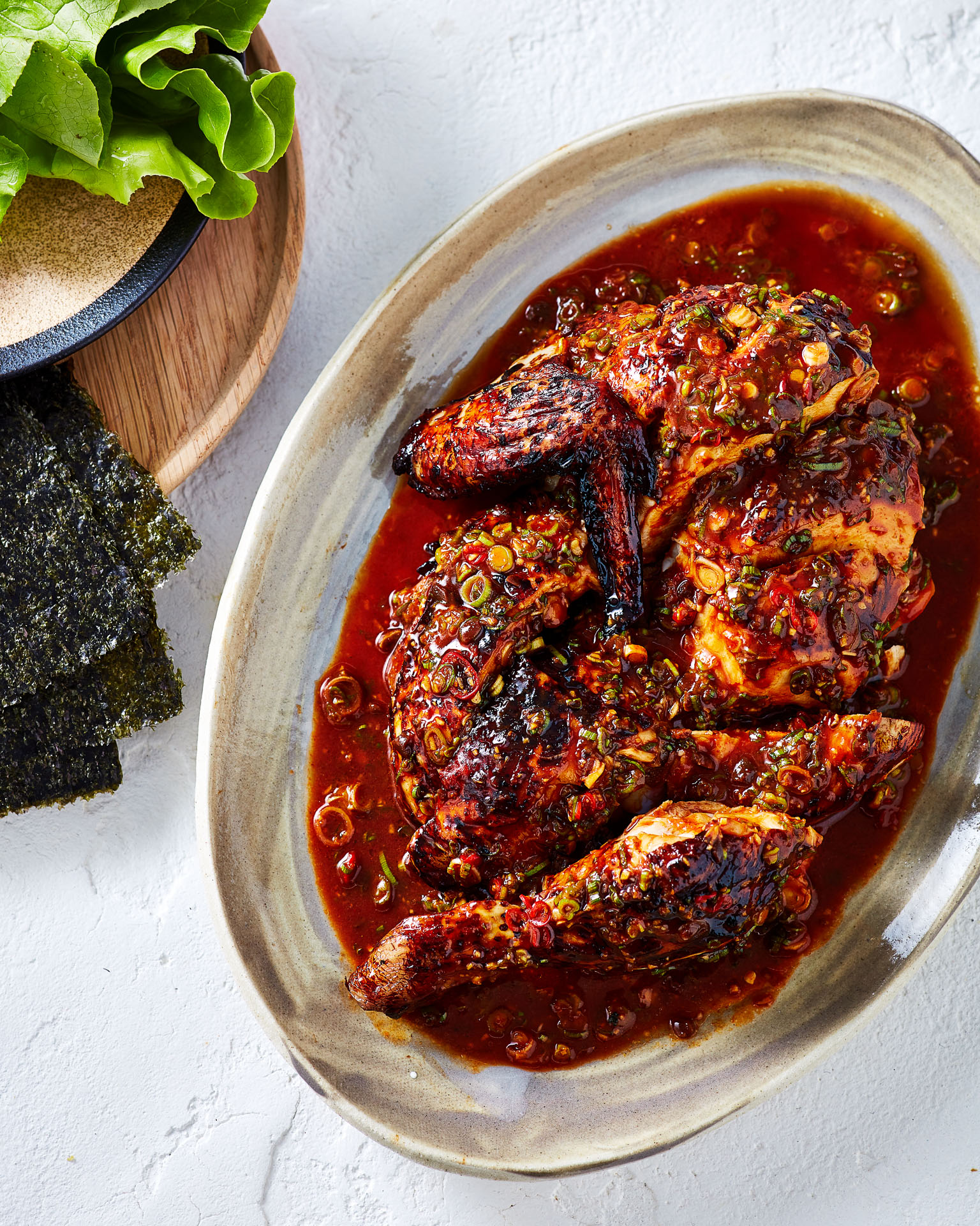 Adam Liaw on Twitter "This Ssamjang chicken is in there, too. It's delicious, and can even be