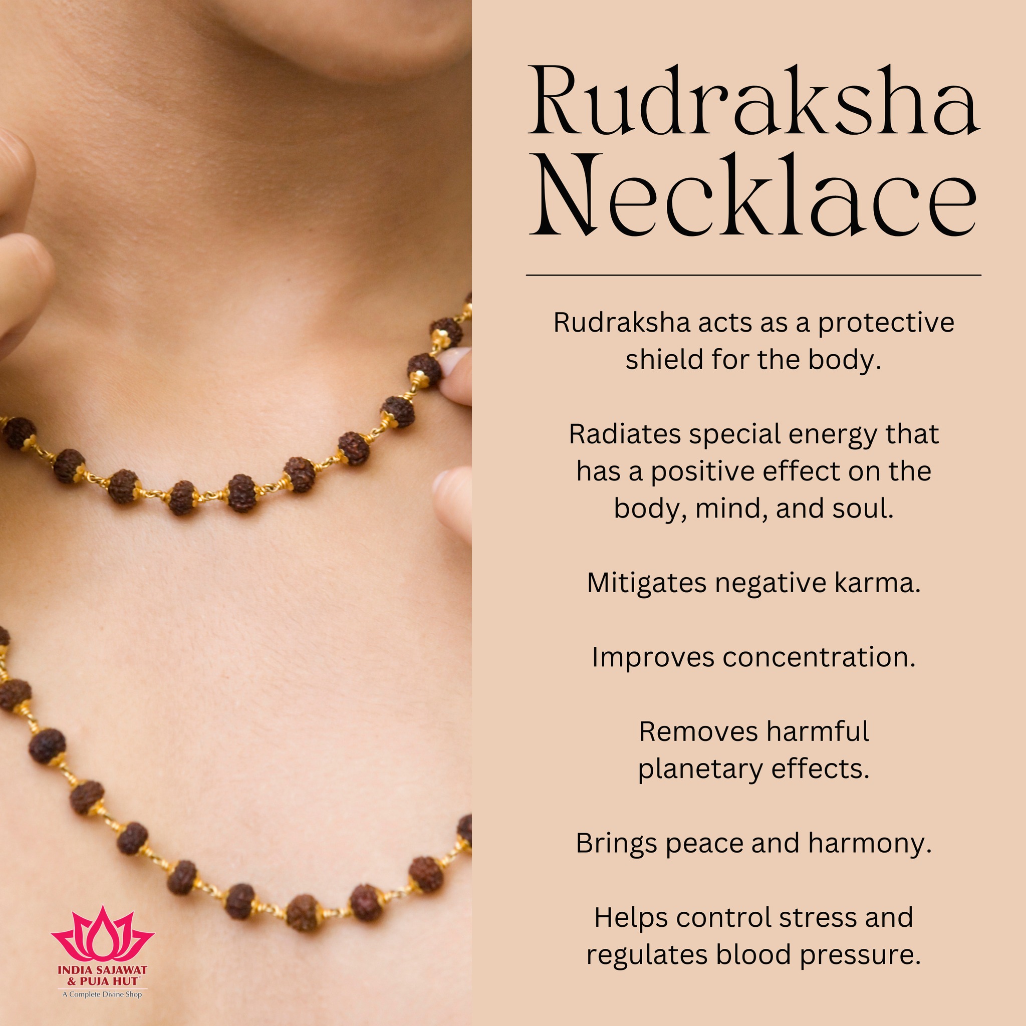 Rudraksha Bracelet for Wealth - Rudrakripa