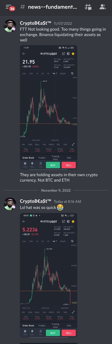 RealCryptoBeast's tweet photo. $FTT Sniped 💯🧠 https://t.co/zhx8jfzvaK
