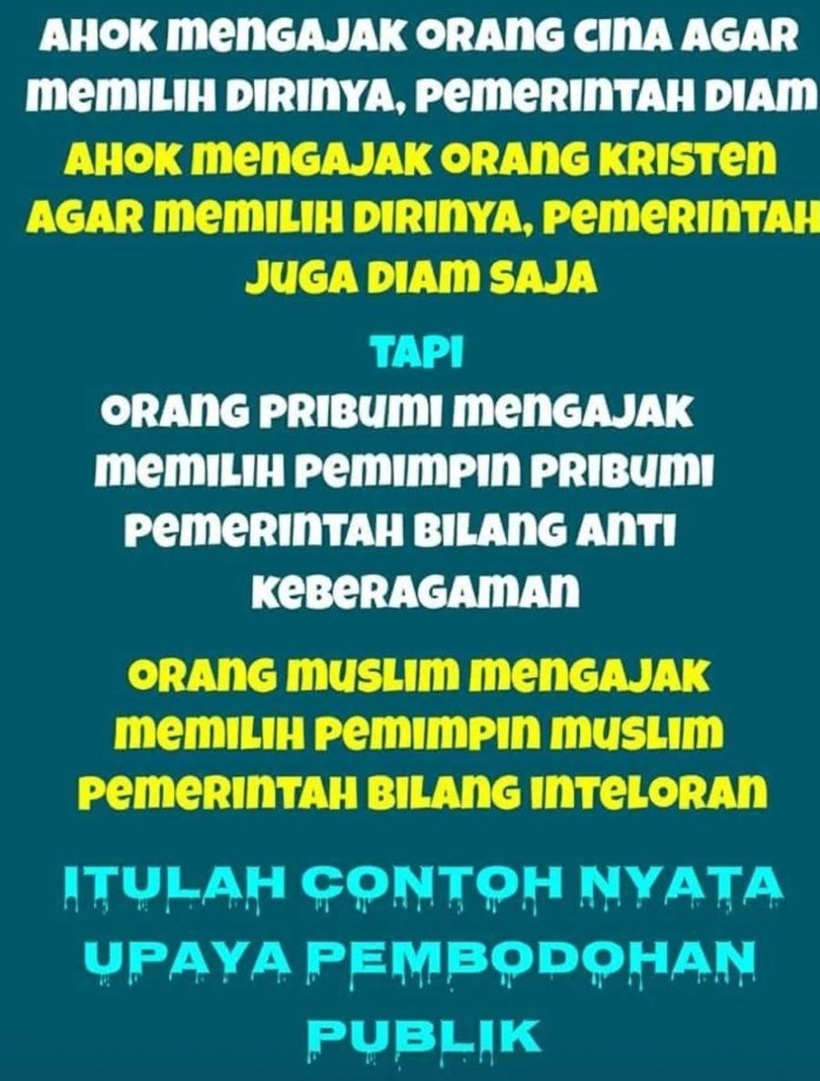 didienAZHAR's tweet photo. Fenomena Ahok https://t.co/vBtl0JEakd