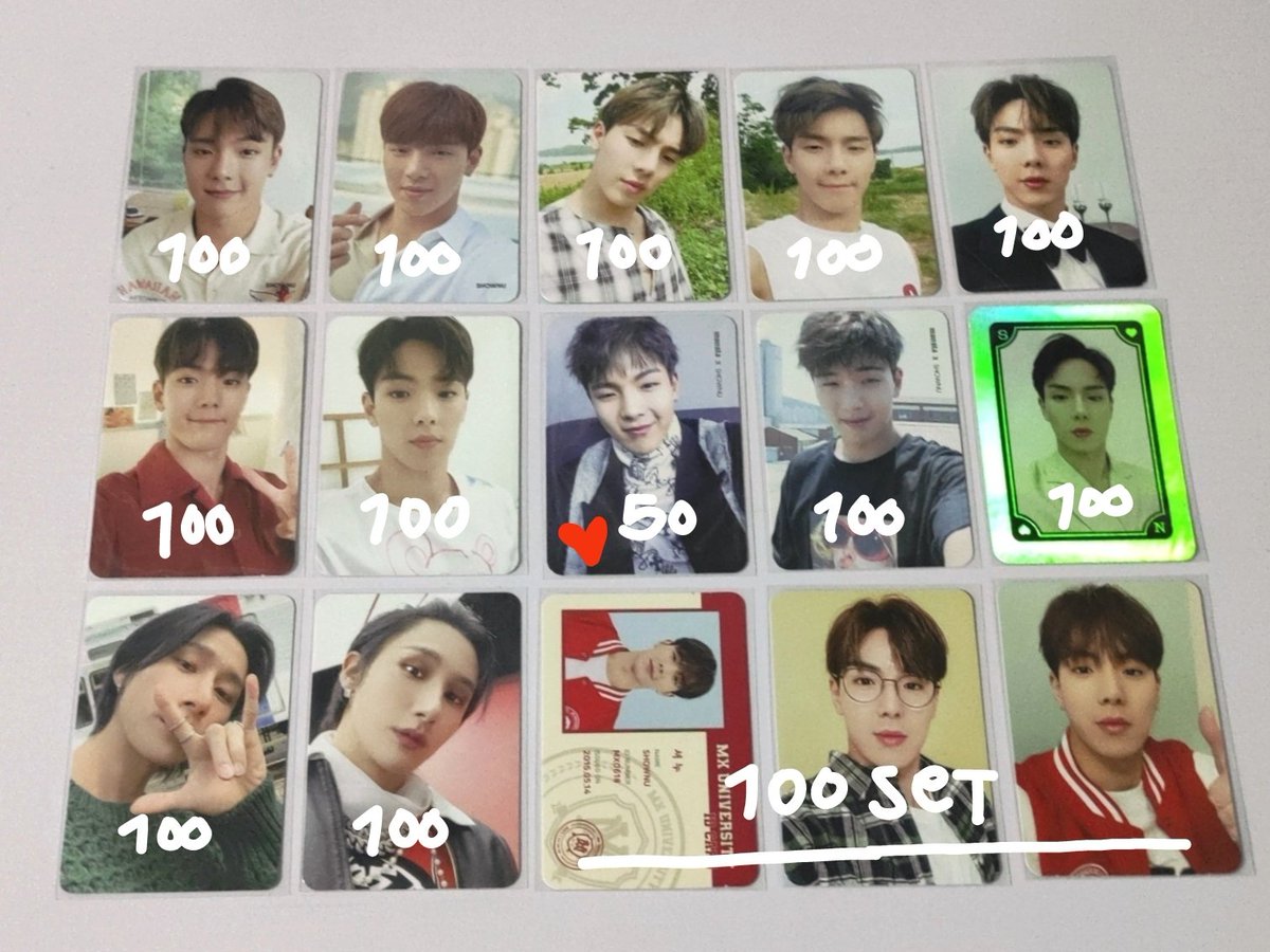 monbebecart's tweet photo. WTS / LFB – PH! 🇵🇭
monsta x photocards

+ marked with ❤️ = flawed pc.
+ dop 3 days after oc is sent.
+ addtl. packaging fee (php10).
+ dm or reply to claim!

mop: gcash, unionbank.
mod: ggx, j&amp;t, sdd. no sco!

tags mx shownu changkyun kihyun jookyun unit ooak rush hour https://t.co/NIKDQEgtYu