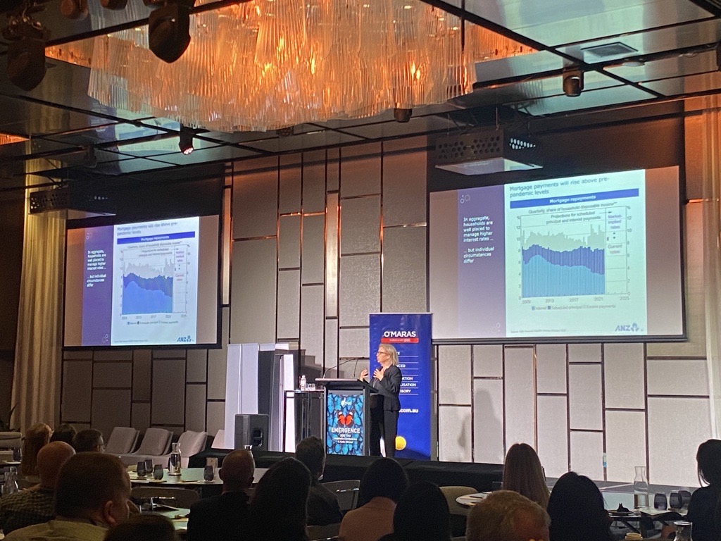 At the 2022 TMA National Conference, ANZ Economist, Felicity Emmett shared her insight on the Australian economic outlook. Felicity discussed how rate rises and inflation impact consumer confidence, household spending and business profitability. 

Thanks to our sponsor, <a href="/OMarasAu/">O'Maras</a>