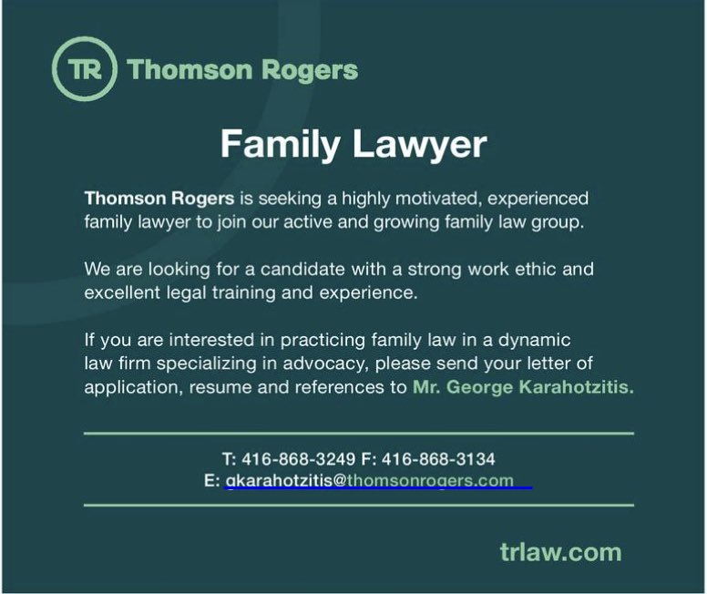 Job Alert 🚨 <a href="/LawJobsCAN/">Law Jobs in Canada</a> #lawtwitter