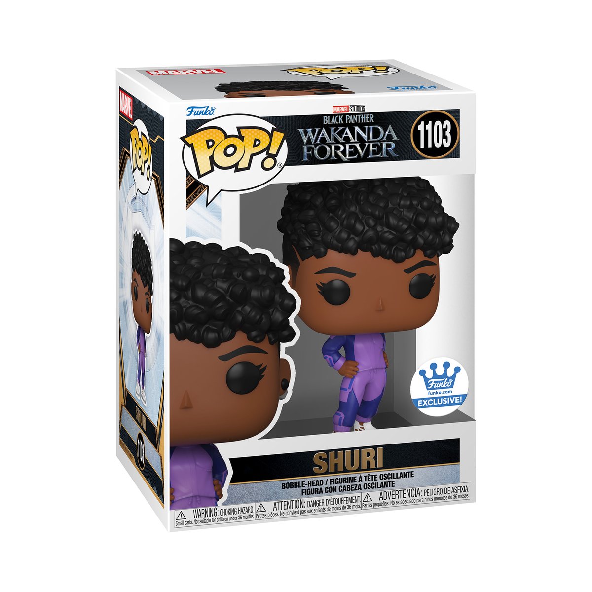 OriginalFunko's tweet image. RT and follow @OriginalFunko for the chance to WIN the Funko shop exclusive Black Panther: Wakanda Forever - Shuri in Purple Suit POP! Not feeling lucky? Order now: bit.ly/3A1n5dr  #Funko #FunkoPOP #Giveaway @MarvelStudios #marvel