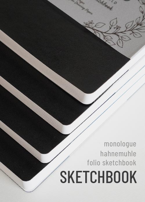 ก่อน hahnemuhle sketchbook จะมา monologue basic solf คือที่สุดของสเก็ตช์ขายดีของแอดมินเลยยย ที่สำคัญปั้มชื่อได้ด้วยน๊าาา เล่มละ 390.- เท่านั้นนน