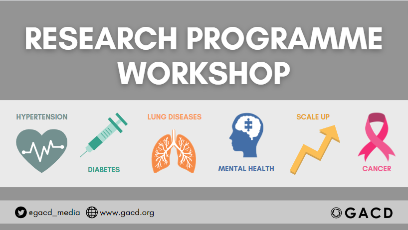 gacd_media's tweet photo. Today we are excited to welcome over 50 speakers from the GACD community to give updates on their projects at our Research Programme Workshop

Find out more about the GACD Research Programmes: https://t.co/v1Rd48RSTW

#NCDs #ImpSci #GACDworkshop https://t.co/ETB7NNFtuu