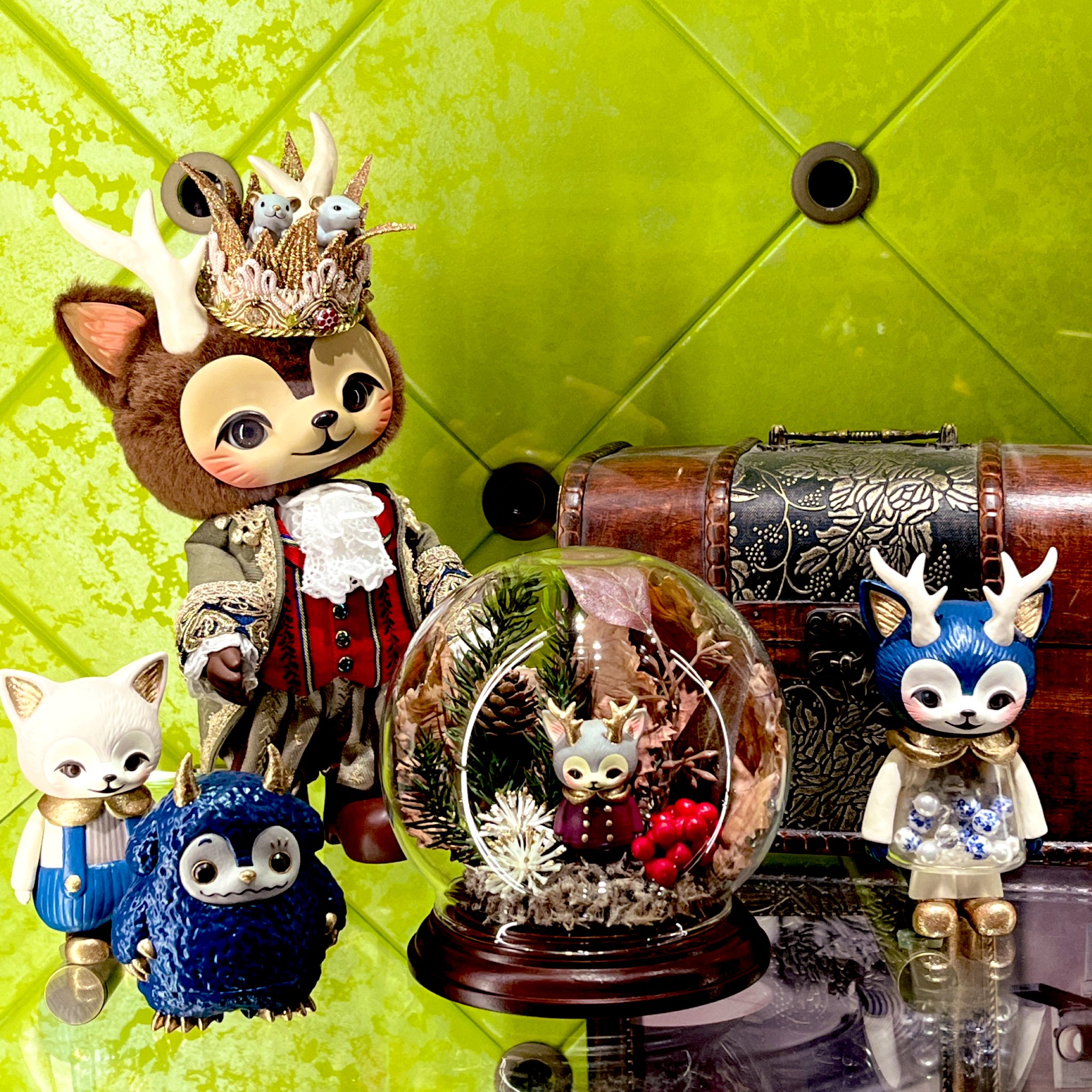 宅配便配送 Michal Negrin 猫すずらんset マジカルキャット ミハエル