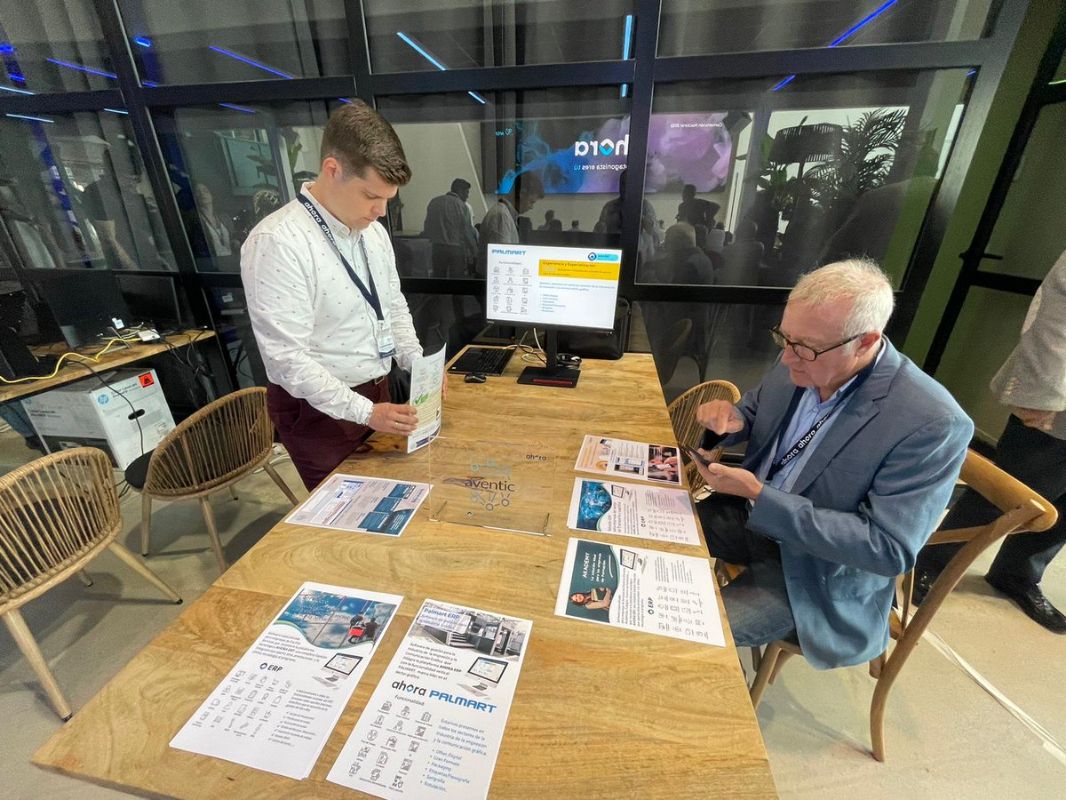AVENTIC presente en la CONVENCION NACIONAL DE 2022 de <a href="/AhoraFreeware/">AHORA</a> 

Tuvimos nuestro stand en el #HubTecnológico y dimos a conocer nuestras soluciones sectoriales ServiCore, TransCore  o <a href="/PalmartERP/">Palmart</a>. También mostramos software  desarrollado con la herramienta Low Code <a href="/flexygo/">FLEXYGO</a>.