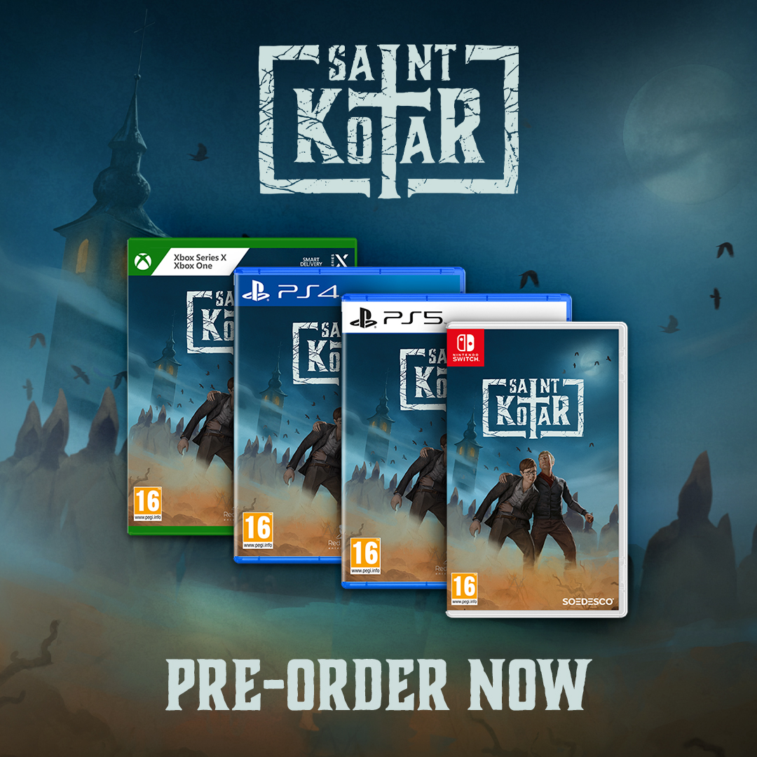 SOEDESCOfr's tweet photo. Saint Kotar est désormais disponible en pré-commande ! 👤

Dans ce jeu de détective d'horreur psychologique basé sur l'histoire et le choix, vous basculerez entre deux réalités pour découvrir les horribles secrets de la ville !

En savoir plus sur https://t.co/T3zDmqMje9 https://t.co/vwQJy2NVD0