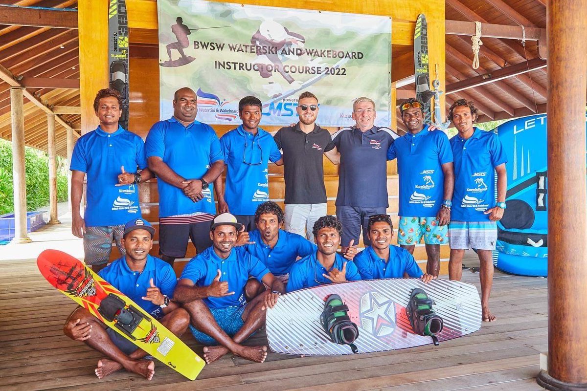 Sam and Rod recently went to the Maldives to run a SBD2 and Level 1 Coaching Course.

We would like to thank <a href="/KureduResort/">Kuredu Island Resort & Spa</a> <a href="/ccr_maldives/">Crown & Champa Resorts (CCR)</a> @BeachMsts and the <a href="/MoTmv/">Ministry of Tourism and Environment</a> 

Congratulations to all!
