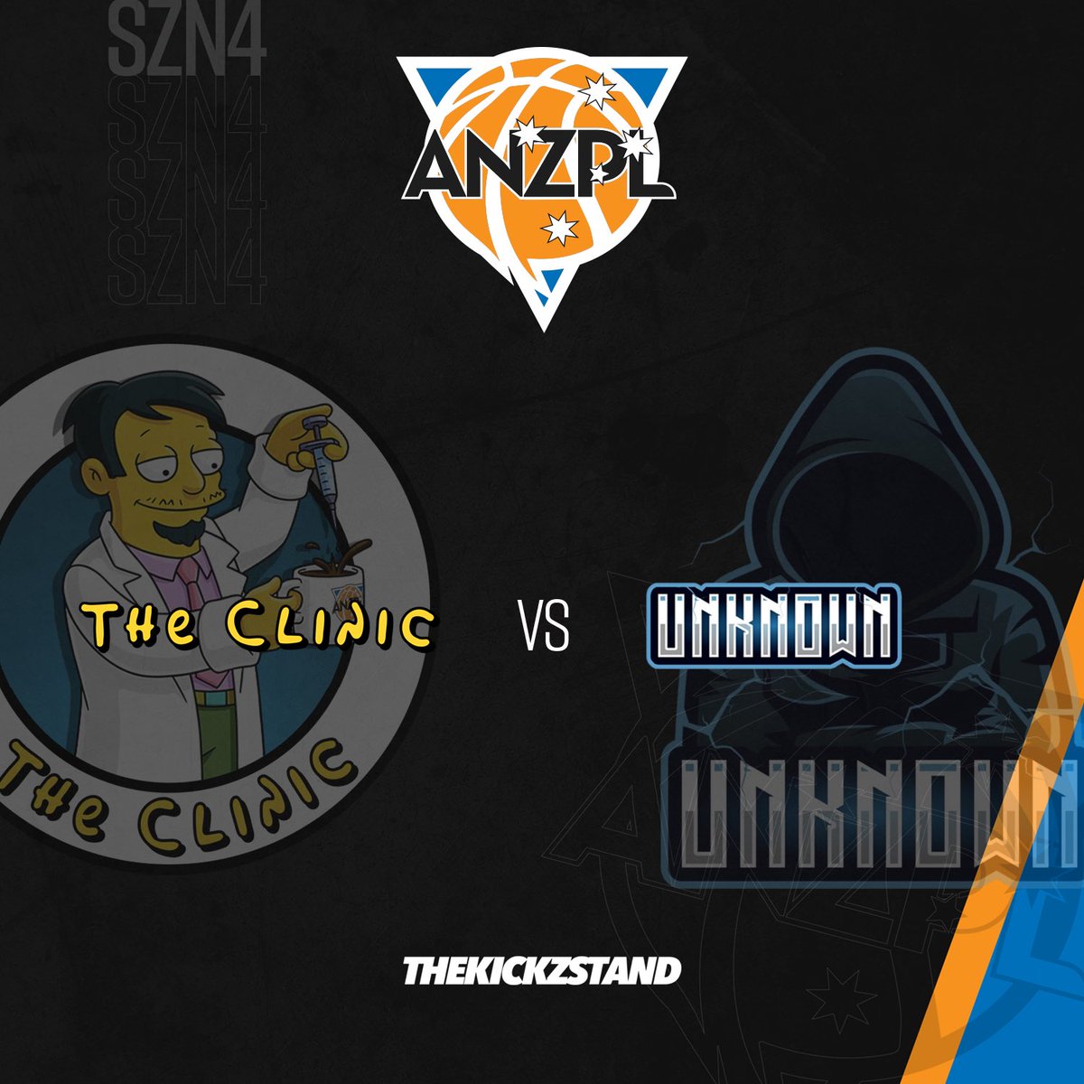 ANZPL2K's tweet image. .@ANZPL2K Marquee Matchup

@TheClinicANZPL vs @unknownanz 

8:30pm AEDT | 10:30pm NZDT

The Clinic:
twitch.tv/xdelaney_ (@xDelaney__)

Unknown:
twitch.tv/LokaiAU (@LokaiAU)

#ANZPL2K
#TheKickzStand