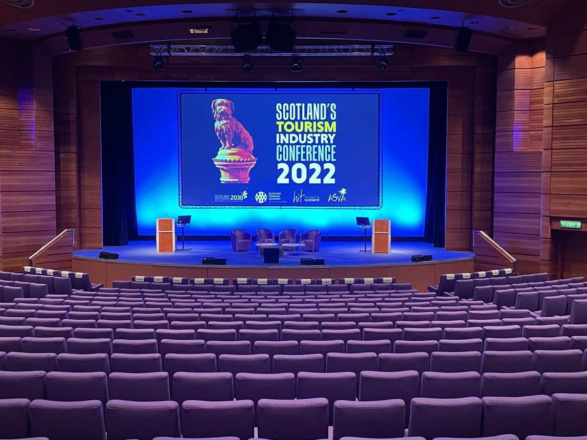 Great to be back at the ⁦<a href="/eicc/">EICC</a>⁩ -for our industry conference #STIC2022 - looking forward to a fantastic 2 days &amp; catching up with many 100’s of colleagues &amp; friends from across Scotland &amp; afar
Let’s do this team ⁦<a href="/st_alliance/">ST Alliance</a>⁩ ⁦<a href="/ASVAtweets/">ASVA</a>⁩ ⁦<a href="/HITScotland/">HIT Scotland</a>⁩