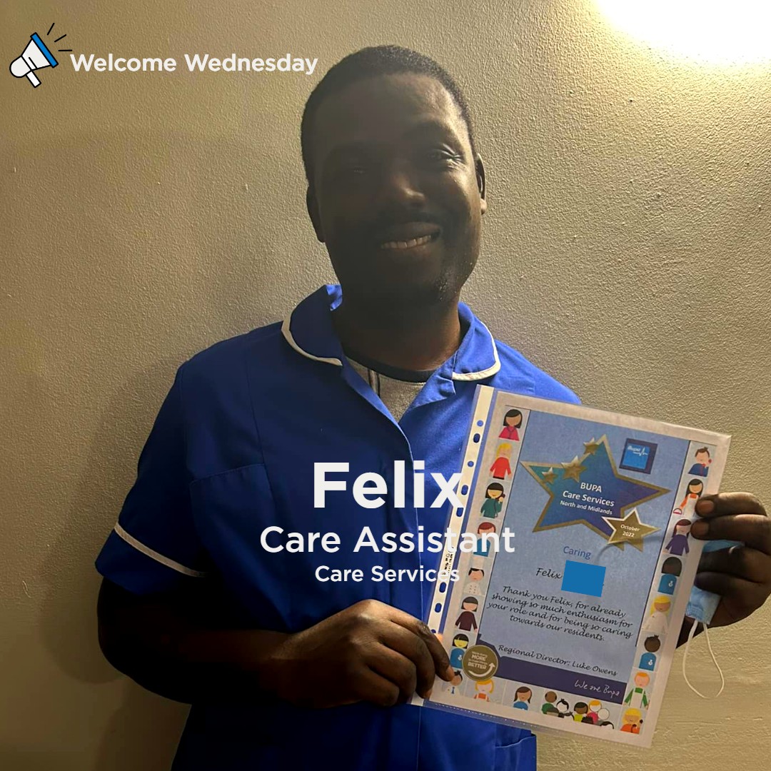 BupaUKCareers's tweet image. 📣 #WelcomeWednesday 📣  
We love welcoming new people to the Bupa family! 👋

If you would like to join the team, please visit our careers site  👉 careers.bupa.co.uk

#BupaCareers #BeliefInYou #MeetTheTeam #CareersInCare #ShareIfYouCare