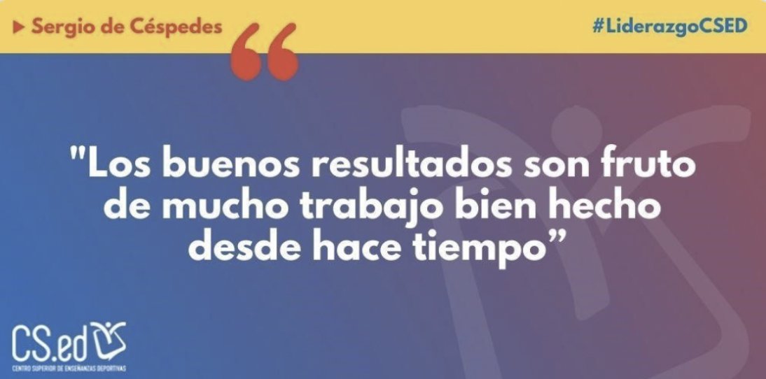 ⛳ Sergio de Céspedes es el entrenador de la golfista @anapelaezt. 
 
Juntos han ganado recientemente el Comunidad de Madrid Ladies Open. 
 
#LiderazgosCSED <a href="/rfegolf/">rfegolf</a>