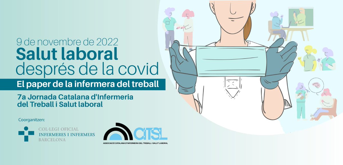 A la feina cap risc (@alafeinacaprisc) on Twitter photo 📌 Avui la directora de l'#ICSSL participa en la inauguració de la 7a Jornada Catalana d'#InfermeriaDelTreball i #SalutLaboral, fent èmfasi en el paper important i rellevant que juga en l'equip multidisciplinar de la modalitat organitzativa de l'empresa.
<a href="/ACITSL/">ACITSL</a> <a href="/COIBarcelona/">Col·legi d'Infermeres i Infermers de BCN (COIB)</a> 📌 Avui la directora de l'#ICSSL participa en la inauguració de la 7a Jornada Catalana d'#InfermeriaDelTreball i #SalutLaboral, fent èmfasi en el paper important i rellevant que juga en l'equip multidisciplinar de la modalitat organitzativa de l'empresa.
<a href="/ACITSL/">ACITSL</a> <a href="/COIBarcelona/">Col·legi d'Infermeres i Infermers de BCN (COIB)</a>