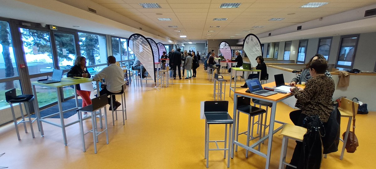 [Café #BUT]. Ce matin l'<a href="/IUTsaintetienne/">IUT de Saint-Etienne</a> accueille les chargés d'orientation de la région Auvergne Rhône-Alpes. L'objectif est de présenter les #BUT et ses modalités d'admission. #partenariat #lycée