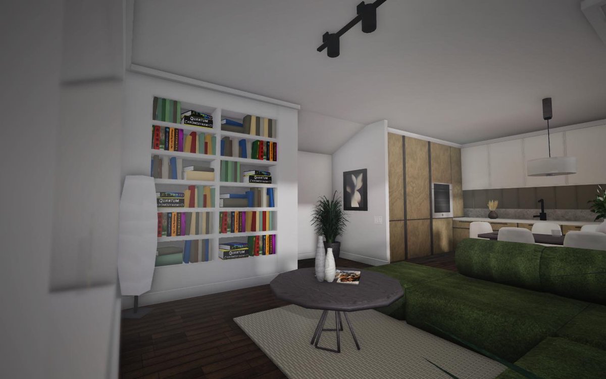 R3troVibes's tweet photo. Here is my attempt to a minimalist apartment in the city. hope you all like it! 
——————
@RBX_Coeptus @FroggyHopz_RBLX @BramPeee 
——————
- Credits to @xylitism and @egwynox for the decals 🙌 
#bloxburg #bloxburgbuilds https://t.co/2OVqsb8aSf