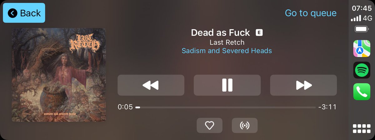 R4tser's tweet photo. Wednesday drive to work tunes. 🤘🤓🤘

@Slayer 
#LastRetch
@phobophilic_ 
@PlagueYearsMI https://t.co/lWIq8vcJFn