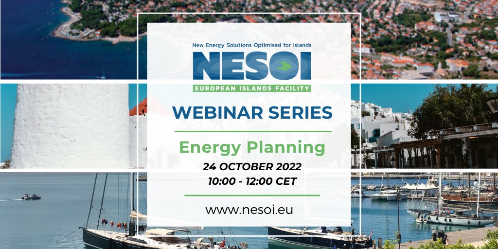 🎥𝗗𝗶𝗱 𝘆𝗼𝘂 𝗺𝗶𝘀𝘀 𝗼𝘂𝗿 𝘄𝗲𝗯𝗶𝗻𝗮𝗿 𝗮𝗯𝗼𝘂𝘁 𝗘𝗻𝗲𝗿𝗴𝘆 𝗣𝗹𝗮𝗻𝗻𝗶𝗻𝗴? The recording is available on our website! 
Learn about best practices and recommendations for exploitation during the presentation of 3 <a href="/nesoi_energy/">NESOI</a> projects &gt;&gt; ow.ly/oxmy50LxB0F