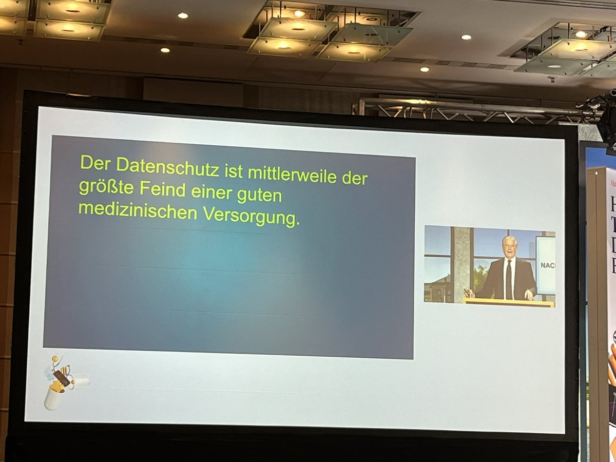 ‚Der Datenschutz ist mittlerweile der größte Feind der medizinischen Versorgung‘ #ToddurchDatenschutz @handelsblatt @MedInfluencer