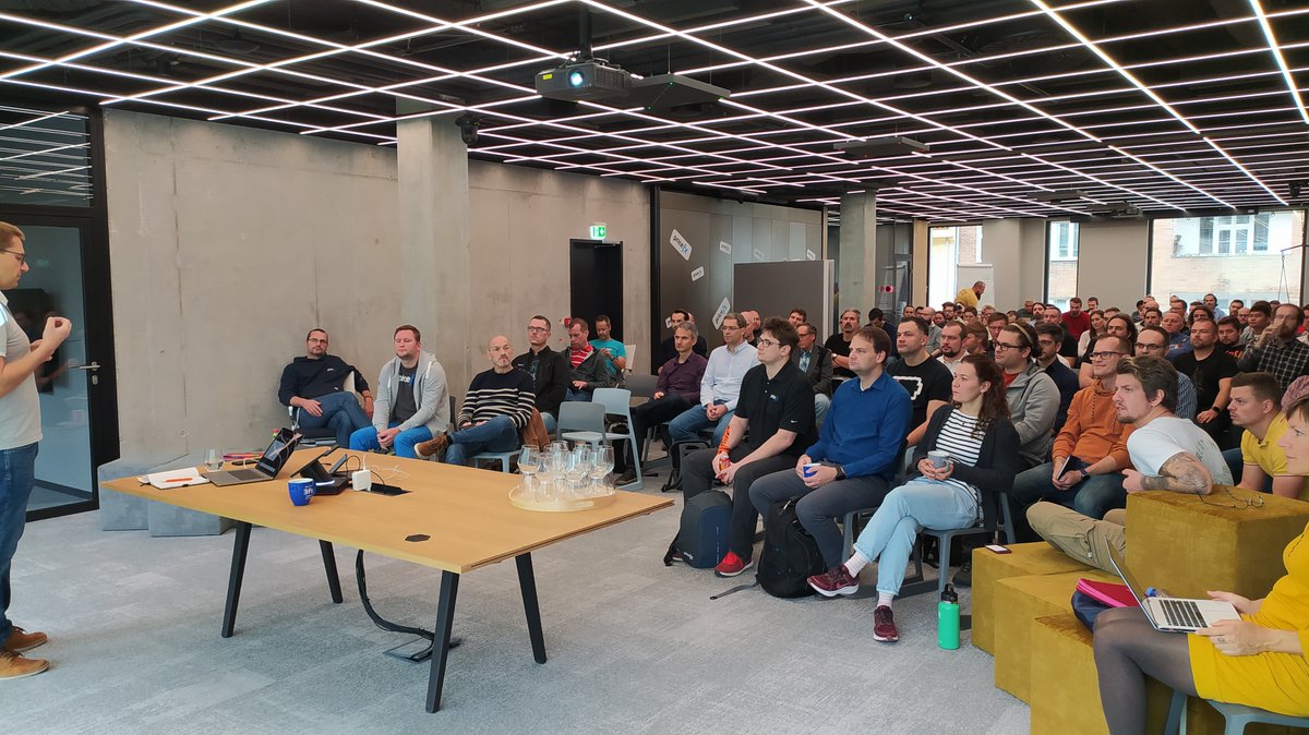 Keynote from <a href="/milanboruvka/">Milan Borůvka</a> during <a href="/pricefx_dev/">Pricefx developers</a> meeting. So much great stuff is happening right now! 
<a href="/Price_fx/">Pricefx</a>