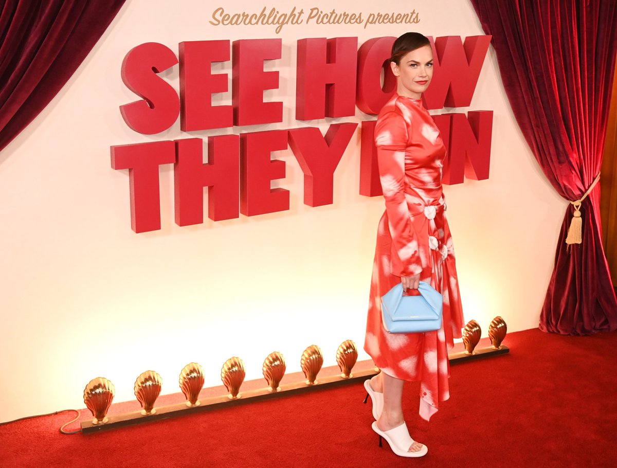 BACUK_'s tweet image. #RuthWilson
Attends the #SeeHowTheyRun
Screening at Picturehouse Central in London
6th September 2022