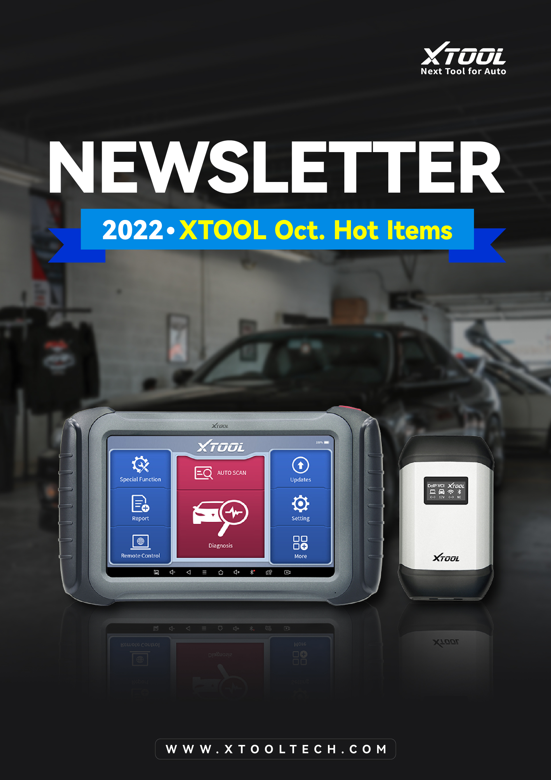 Xtooltech CO.LTD on Twitter "XTOOL Monthly Newsletter 2022 Oct. 2/2