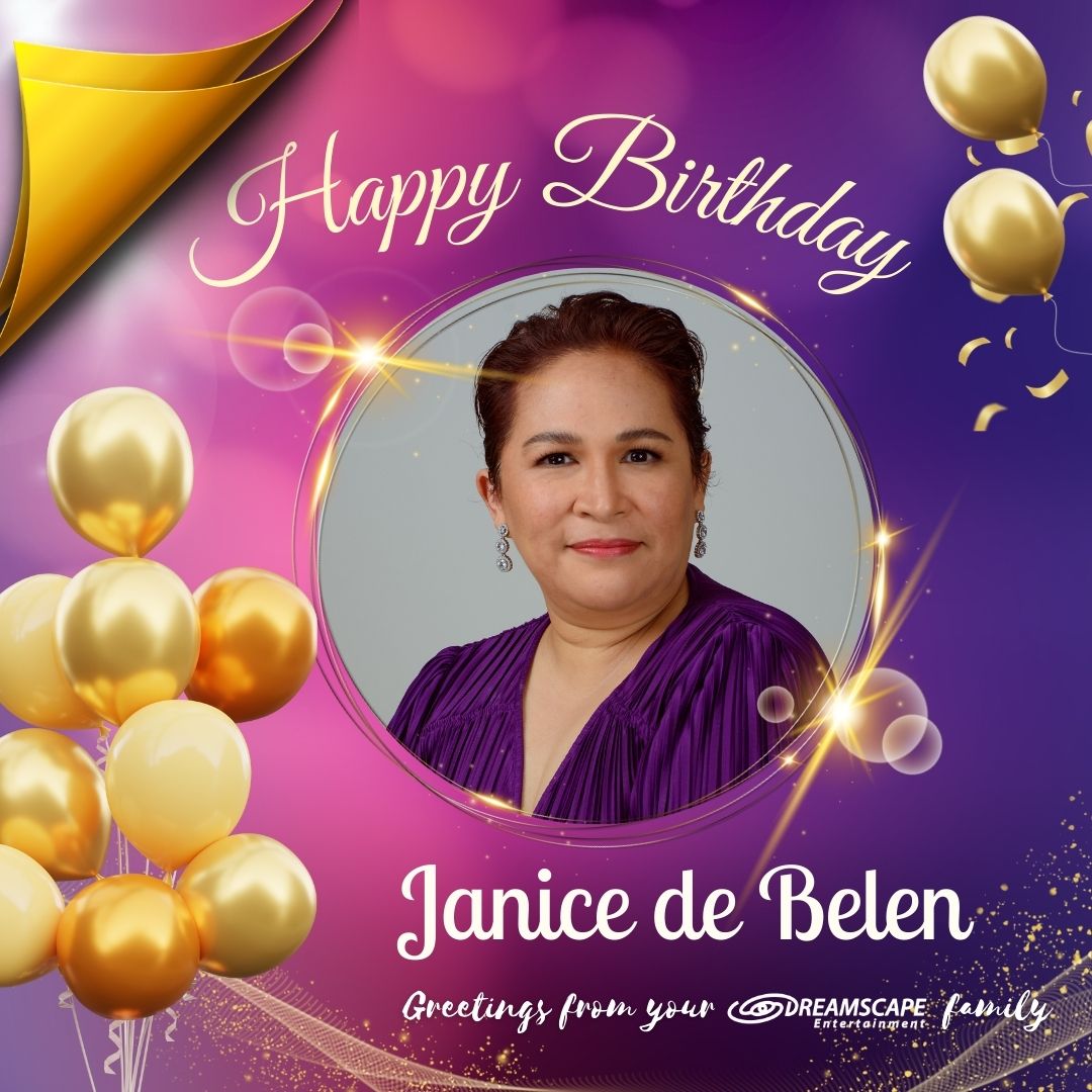 Happy Birthday, Janice de Belen!   