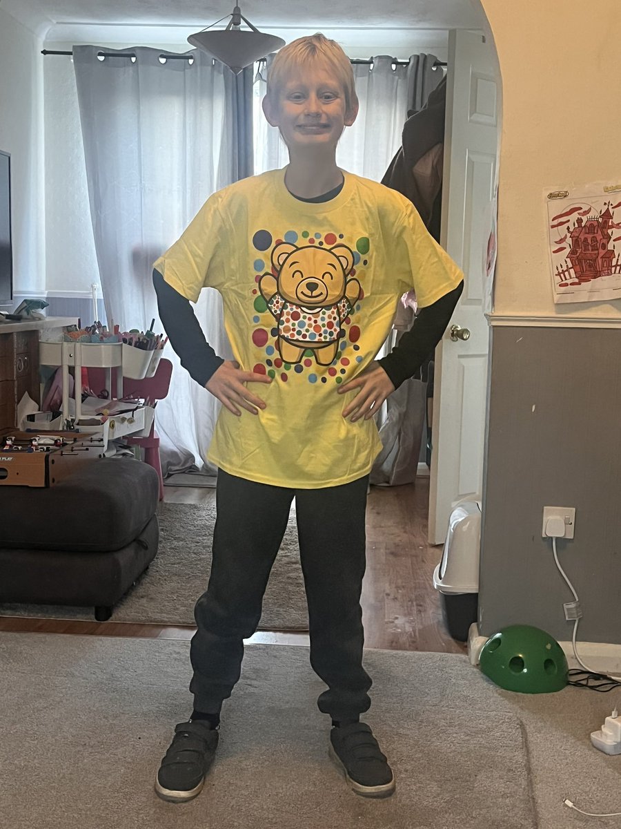 Ready for spots/pudsey day <a href="/RigbyHsch/">Rigby Hall School</a>